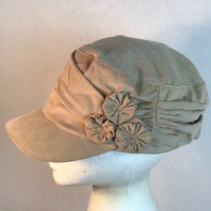 Corduroy Tan Cadet Style Cap